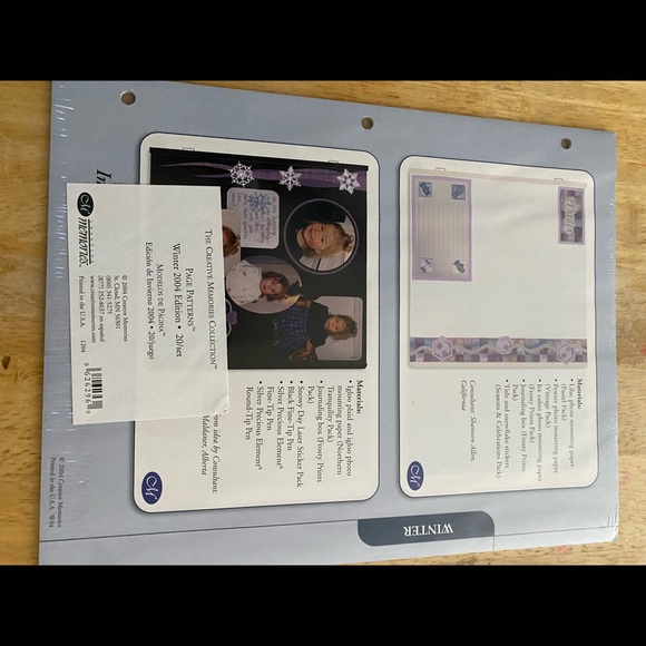 Creative memories extra items some opened and used pieces. - Picture 6 of 12